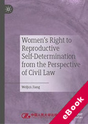 Cover of Women's Right to Reproductive Self-Determination from the Perspective of Civil Law (eBook)