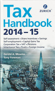 Cover of Zurich Tax Handbook 2014 - 15