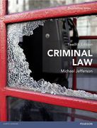 Cover of Criminal Law (MyLawChamber Pack)