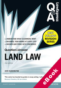 Cover of Law Express Question & Answer: Land Law (eBook)