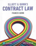 Cover of Elliott &#38; Quinn's Contract Law