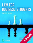 Cover of Law for Business Students (eBook)