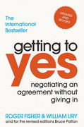 Cover of Getting To Yes: Negotiating an Agreement without Giving In