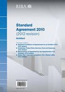 Cover of RIBA Standard Agreement 2010 (2012 revision): Architect