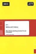 Cover of Scottish Building Contract 2011 Minor Works Contract - SBC392