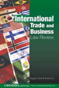 Cover of International Trade and Business Law Annual: Volume 9