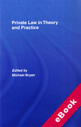 Cover of Private Law in Theory and Practice (eBook)