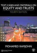Cover of Text, Cases and Materials on Equity and Trusts
