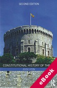 Cover of Constitutional History of the UK (eBook)