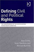 Cover of Defining Civil and Political Rights