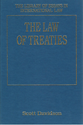 Cover of The Law of Treaties