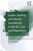 Cover of Insider Dealing and Money Laundering in the EU: Law and Regulation (eBook)