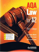 Cover of AQA Law for A2