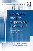 Cover of Ethics and Socially Responsible Investment: A Philosophical Approach