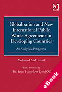 Cover of Globalisation and New International Public Works Agreements in Developing Countries: An analytical perspective (eBook)