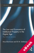 Cover of The Law and Economics of Intellectual Property in the Digital Age: The Limits of Analysis (eBook)