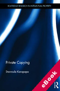 Cover of Private Copying: The Scope of User Freedom in EU Digital Copyright (eBook)