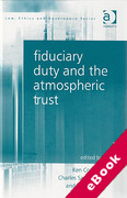 Cover of Fiduciary Duty and the Atmospheric Trust (eBook)