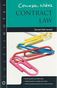 Cover of Course Notes: Contract Law