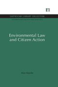 Cover of Environmental Law and Citizen Action