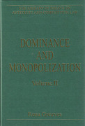 Cover of Dominance and Monopolization: Volume II