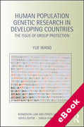 Cover of Human Population Genetic Research in Developing Countries: The Issue of Group Protection (eBook)