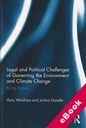 Cover of Legal and Political Challenges of Governing the Environment and Climate Change: Ruling Nature (eBook)