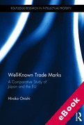 Cover of Well-Known Trade Marks: A Comparative Study of Japan and the EU (eBook)