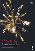Cover of Beginning Business Law