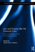Cover of Law and Finance after the Financial Crisis: The Untold Stories of the UK Financial Market
