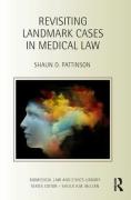 Cover of Revisiting Landmark Cases in Medical Law