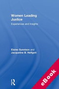 Cover of Women Leading Justice: Experiences and Insights (eBook)