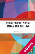 Cover of Young People, Social Media and the Law (eBook)