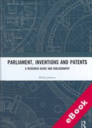 Cover of Parliament, Inventions and Patents: A Research Guide and Bibliography (eBook)