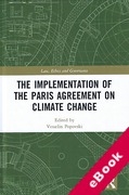 Cover of The Implementation of the 2015 Paris Agreement on Climate Change (eBook)
