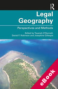Cover of Legal Geography: Perspectives and Methods (eBook)