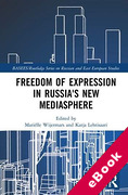 Cover of Freedom of Expression in Russia's New Mediasphere (eBook)