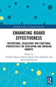 Cover of Enhancing Board Effectiveness: Institutional, Regulatory and Functional Perspectives for Developing and Emerging Markets