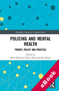 Cover of Policing and Mental Health: Theory, Policy and Practice (eBook)
