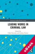 Cover of Leading Works in Criminal Law (eBook)