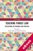 Cover of Teaching Family Law: Reflections on Pedagogy and Practice (eBook)