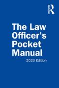 Cover of The Law Officer's Pocket Manual: 2023 Edition