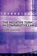 Cover of The Negative Turn in Comparative Law