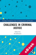 Cover of Challenges in Criminal Justice (eBook)