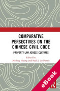 Cover of Comparative Persectives on the Chinese Civil Code: Property Law Across Cultures (eBook)