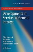 Cover of Developments in Services of General Interest