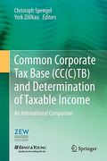 Cover of Common Corporate Tax Base (CC(C)TB) and Determination of Taxable Income