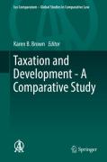 Cover of Taxation and Development: A Comparative Study