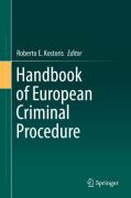 Cover of Handbook of European Criminal Procedure