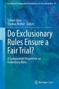 Cover of Do Exclusionary Rules Ensure a Fair Trial?: A Comparative Perspective on Evidentiary Rules